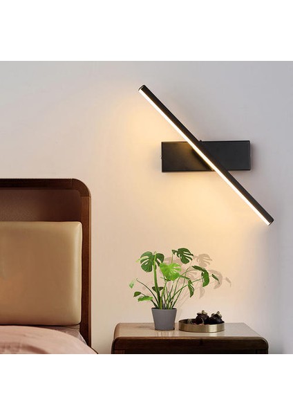 Modern LED Duvar Lambası - Şık Siyah Beyaz Tasarım (Yurt Dışından) fırsatları