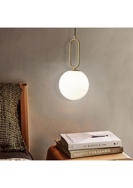 Çarpıcı Cam Orb Avize Modern Minimalist Tasarım (Yurt Dışından) fiyatları