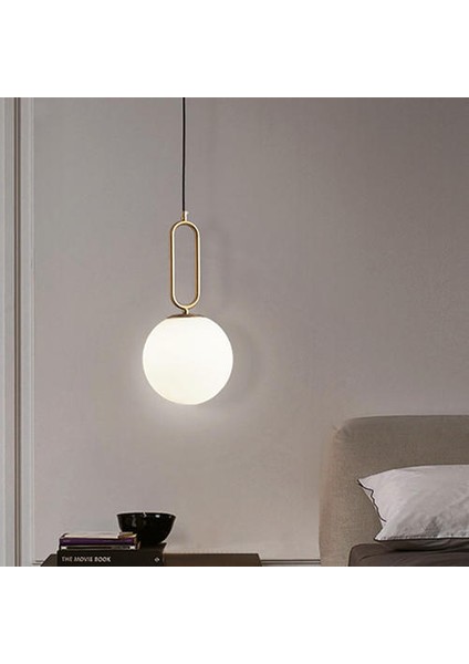 Çarpıcı Cam Orb Avize Modern Minimalist Tasarım (Yurt Dışından) modelleri