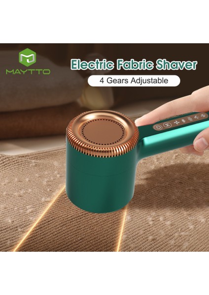 Maytto Kumaş Tıraş Makinesi Elektrikli Kazak Tıraş Makinesi USB Şarj Edilebilir Lint Remover Giyim Saç Topu Giyotin Fuzz Sökücü Giysi Kanepe Perde Çorap (Yurt Dışından) fiyatları