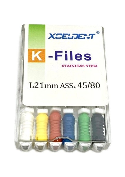 21MM Tandheelkundige K Bestanden Wortelkanaal Endo Bestanden Diş El Bestanden Rvs K Bestanden Tandarts Gereedschap (Yurt Dışından) fiyatları