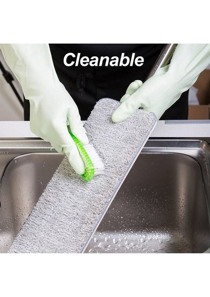 Mikrofiber Paspas Mutfak Zemin Temizleme Için Uygun 12X33 cm Düz Sıkma Paspas Yedek Paspas Pedi Ev Aracı (Yurt Dışından) fiyatları