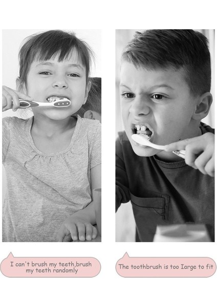 Elektrikli Diş Fırçası Kafası Çocuklar Için U Şeklinde 360 Derece Silikon Diş Fırçası Değiştirilebilir Kafa Fırça Kafası Aksesuarları 1-14YEAR (Yurt Dışından) modelleri