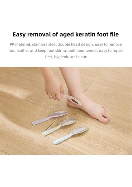 Iskandinav Pudra Canlandırma Ayak Kazıyıcı Pedikür Uygun Peeling Kazıma Çok Yönlü Etkili Pedikür Sökücü Orta Ayak Fırçası (Yurt Dışından) modelleri