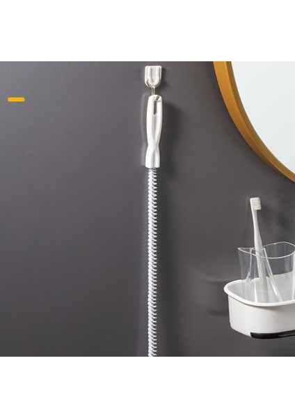 45 cm Taşınabilir Boru Tarama Şerit Saç Fırçası Temizleyici Viraj Lavabo Drenaj Temizleyici Podazz (Yurt Dışından) indirimleri