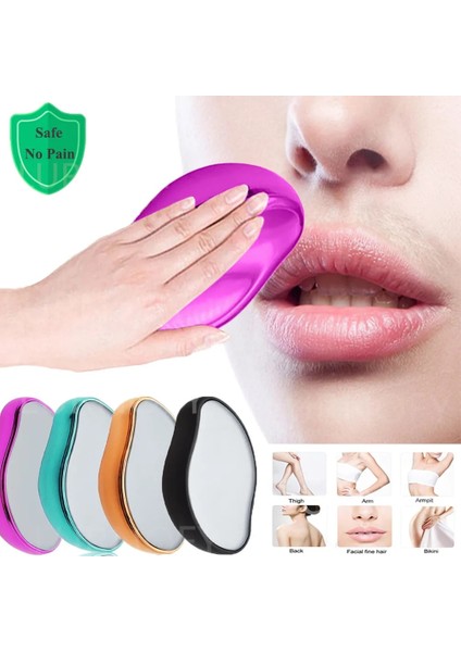 Derin Mavi Lurnofy Kristal Cam Vücut Yüz Epilatör (Yurt Dışından) fırsatları