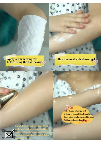 Derin Mavi Lurnofy Kristal Cam Vücut Yüz Epilatör (Yurt Dışından) indirimleri