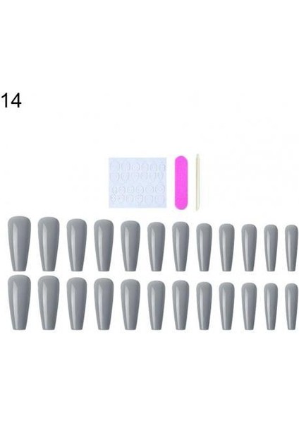 14 Takma Tırnak Iyi Süneklik Mini Degrade Etkisi Takma Tırnak Stiletto Temizle Ipuçları Üzerinde Basın Güzellik Için Yapay Tırnak Ipuçları (Yurt Dışından)