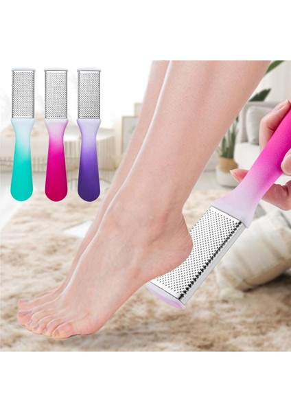 Gül Kırmızı Dayanıklı Ayak Dosyası Paslanmaz Iyi Kavrama Paslanmaz Çelik Profesyonel Scrubber Pedikür Aracı Ayak Scrubber Islak Kuru Kullanım (Yurt Dışından) fırsatları