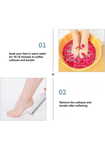 Gül Kırmızı Dayanıklı Ayak Dosyası Paslanmaz Iyi Kavrama Paslanmaz Çelik Profesyonel Scrubber Pedikür Aracı Ayak Scrubber Islak Kuru Kullanım (Yurt Dışından) indirimleri