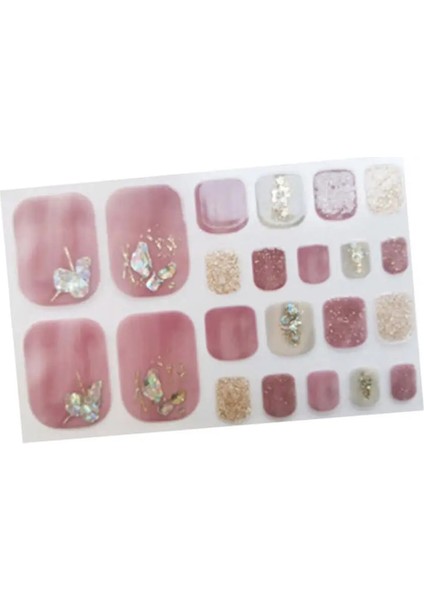 14 Nail Art Çıkartması Kendinden Yapışkanlı Yaratıcı Kağıt Dekoratif Tırnak Dekor Etiket Kadınlar Için (Yurt Dışından) modelleri