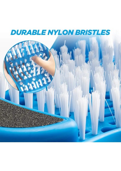 1 Adet Pembe Beyaz Duş Ayak Terlik Ölü Deri Scrubber Ayak Temizleyici Fırça Kaplıcalar Masaj Terlik Peeling Temizleme Için Ayak Bakımı Aracı (Yurt Dışından)