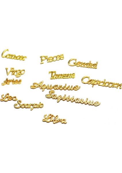 Mektup Uzun Ömürlü 3D Etkisi Metal Doldurma Dıy Charm Nail Art Dekorasyon Makyaj Için (Yurt Dışından) modelleri