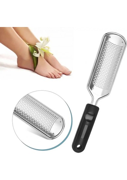 Gri Ayak Dosyası Çok Amaçlı Ayak Scrubber Iki Taşlama Yüzeyi Kaba Cilt Pedikür Dosyası Unisex Için Kaldır (Yurt Dışından)