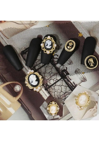 L Dekoratif Tırnak Dekorasyon Yaratıcı Tırnak Sanat Takı Sahte Inci Taklidi Tırnak Güzellik 3D Tırnak Sanat Zanaat Inci Taklidi (Yurt Dışından) modelleri