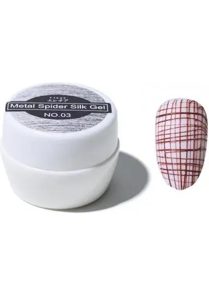 Gül Altın Tırnak Sanat Jel Parlak Web Jel Cilalama Seti Nail Art Süslemeleri Jel Tırnak Jel Narin (Yurt Dışından)