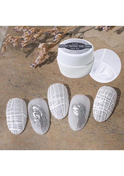 Gül Altın Tırnak Sanat Jel Parlak Web Jel Cilalama Seti Nail Art Süslemeleri Jel Tırnak Jel Narin (Yurt Dışından) fiyatları