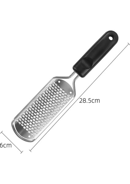 Küçük Delik Siyah Pedikür Ayak Dosyası 1 Adet Paslanmaz Çelik Devasa Ayak Törpü Ayak Pedikür Araçları Için Ölü Cilt Sökücü Yıkanabilir ve Yeniden Kullanılabilir (Yurt Dışından)