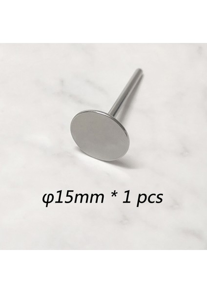 15MM 1 Adet Tırnak Matkap Disk Ucu Paslanmaz Çelik Yedek Zımpara Diski Mandrel Elektrikli Tırnak Matkap Aksesuarları Zımpara Kağıdı (Yurt Dışından)