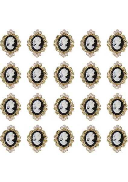 L Tırnak Dekorasyon Takı Tırnak Süsleri Süsler 3D Takılar Narin Tırnak Sanat Takılar Manikür Takı (Yurt Dışından)