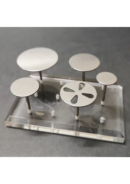 Oymak 25MM 3 Adet Tırnak Matkap Disk Ucu Paslanmaz Çelik Yedek Zımpara Diski Mandrel Elektrikli Tırnak Matkap Aksesuarları Zımpara Kağıdı (Yurt Dışından)