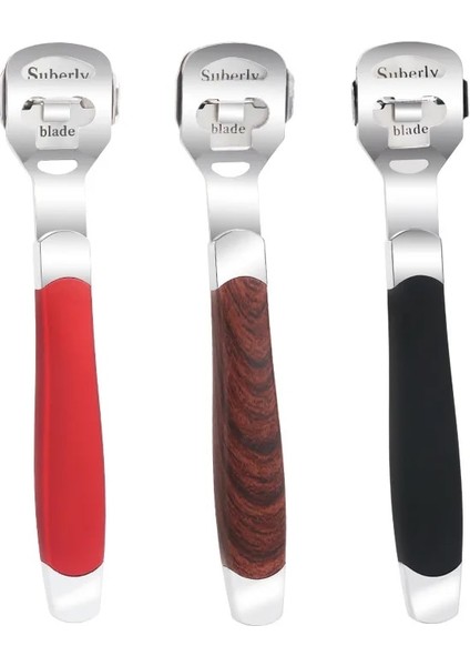 3 Adet Set Paslanmaz Çelik Ayak Törpü Kauçuk Kazıyıcı Ayak Ölü Cilt Pedikür Aracı Setleri Aksesuarları (Yurt Dışından) modelleri