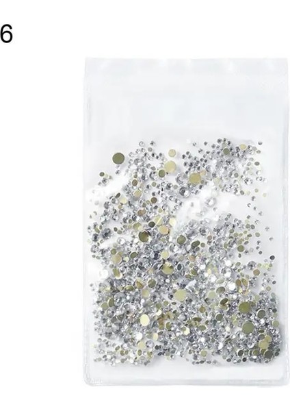 6 1440 Adet/takım Uygun Tırnak Taklidi Dekor Parlak Tırnak Süsleme Glitter Yaratıcı Zarif Modern Stil Tırnak Taklidi (Yurt Dışından)