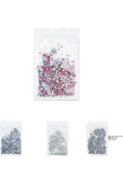 6 1440 Adet/takım Uygun Tırnak Taklidi Dekor Parlak Tırnak Süsleme Glitter Yaratıcı Zarif Modern Stil Tırnak Taklidi (Yurt Dışından) fiyatları