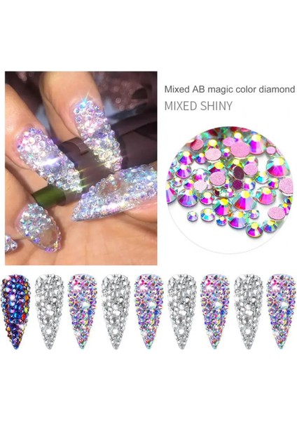 6 1440 Adet/takım Uygun Tırnak Taklidi Dekor Parlak Tırnak Süsleme Glitter Yaratıcı Zarif Modern Stil Tırnak Taklidi (Yurt Dışından) fırsatları