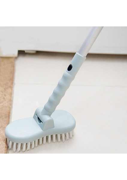 Ev Banyo Duvar Zeminleri Fırçalama Küvet Fayans Uzun Saplı Temizleme Fırçası (Yurt Dışından)