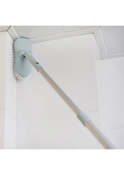 Ev Banyo Duvar Zeminleri Fırçalama Küvet Fayans Uzun Saplı Temizleme Fırçası (Yurt Dışından)