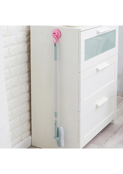 Ev Banyo Duvar Zeminleri Fırçalama Küvet Fayans Uzun Saplı Temizleme Fırçası (Yurt Dışından)