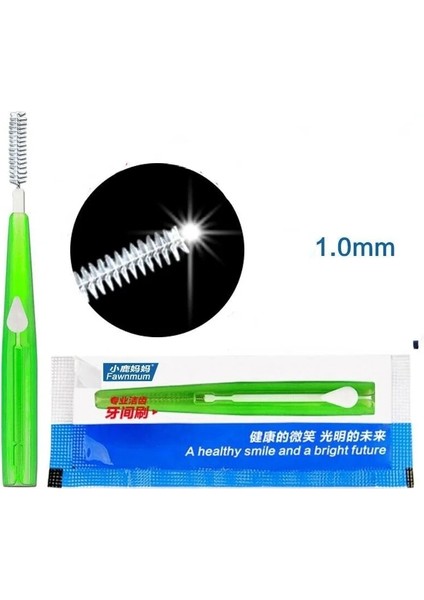 10 Adet Yetişkinler Diş Arası Fırça Diş Ipi Kürdan Ağız Bakımı Aracı Arasında Temiz (Yurt Dışından)