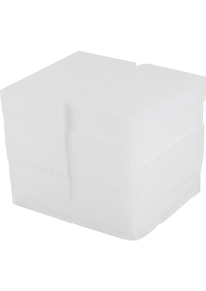 100X60X20MM 10PCS Sihirli Sünger Silgi Melamin Temizleyici-Beyaz (Yurt Dışından)