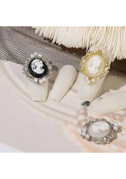 F Tırnak Dekorasyon Takı Tırnak Süsleri Süsler 3D Takılar Narin Tırnak Sanat Takılar Manikür Takı (Yurt Dışından) fırsatları