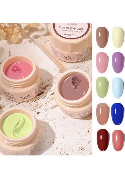 18 Cilt Dostu 5 ml Dekoratif Şeffaf Tırnak Vernik Köpük Katı Uv Jel Hafif Tırnak Sanat Jel Hiçbir Uyarım Bayan Için (Yurt Dışından) indirimleri