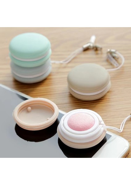 Macaron Telefon Silecek Ekran Temizleyici Temizleme Fırçası Lens Kamera Lensi Silin Geyik Derisi Kumaş Temizleme Aracı Kolye (Yurt Dışından)