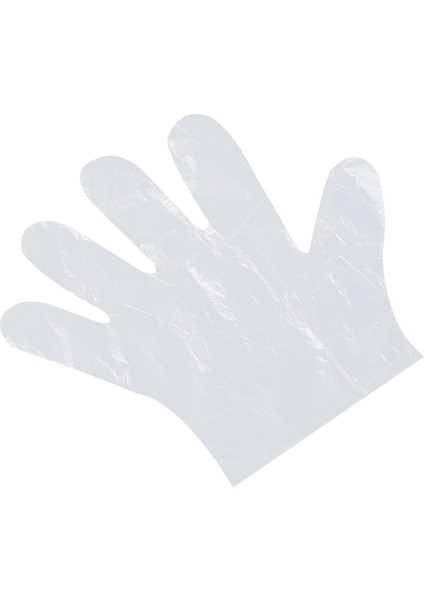 Esnek Pe Tek Kullanımlık Eldiven Şeffaf 100 Adet Şeffaf (Yurt Dışından) fırsatları