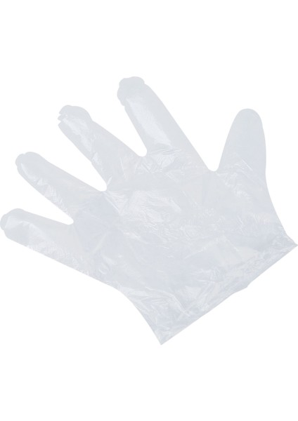 Esnek Pe Tek Kullanımlık Eldiven Şeffaf 100 Adet Şeffaf (Yurt Dışından) indirimleri