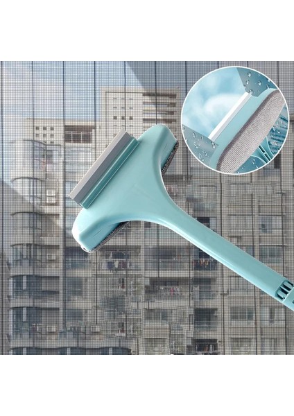 Cam Temizleme Fırçaları Pencere Teli Kazıyıcı Toz Giderme Silecek Ev Temiz Araçları (Yurt Dışından)