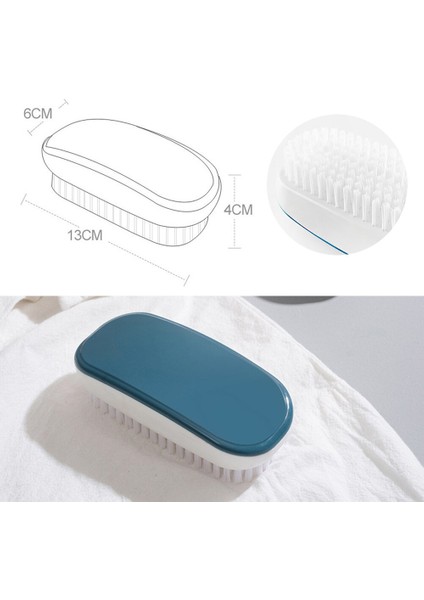 [eğlenceli Canlı] Metagio Dayanıklı Plastik Fırça Çamaşır Fırçası Kabuk Elbise Ayakkabı Zemin Ovma Fırçası Yumuşak Saç Temizleme Fırçası Banyo Araçları (Yurt Dışından) modelleri