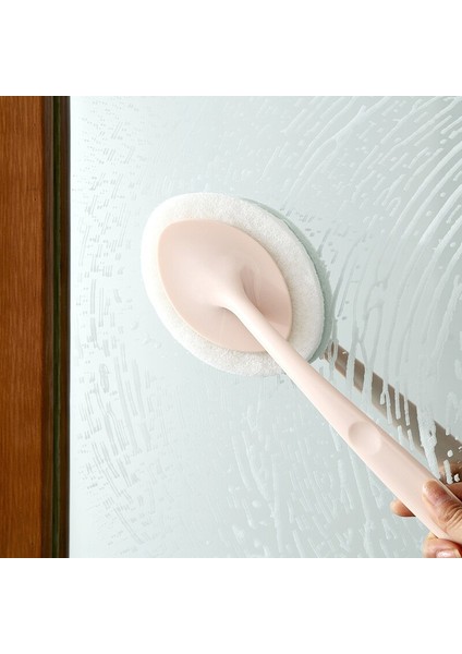 Adet El Sünger Temizleme Fırçası Banyo Fırçası Seramik Karo Mutfak Kireç Çözücü Pot Fırça Zemin Fırçası Değiştirilebilir Sünger (Yurt Dışından)