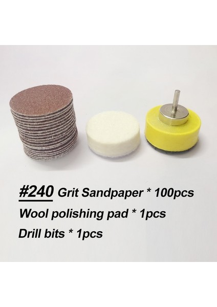 240 Grit Bir Set Yedek Ayak Dosya Seti Zımpara Kağıdı Yün Parlatma Ayak Bakımı Törpü Disk Mili Elektrikli Tırnak Matkap Uçları Pedikür Alet Setleri (Yurt Dışından)