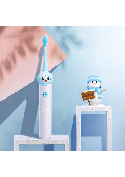 Çocuk Otomatik Elektrikli Diş Fırçası Hiçbir Şarj Edilebilir Karikatür Ipx7 Su Geçirmez Ultrasonik Diş Fırçası Yedek Fırça Kafası (Yurt Dışından) modelleri