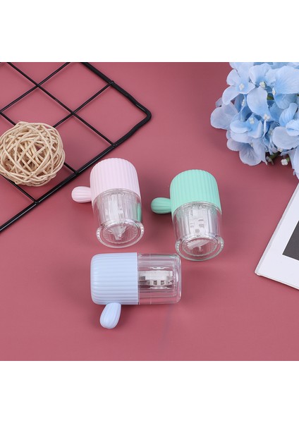 1x Taşınabilir Kontakt Lens Temizleyici Kılıf Kutusu Manuel Rotasyon Yıkama Temizleme Seyahat (Yurt Dışından) fırsatları