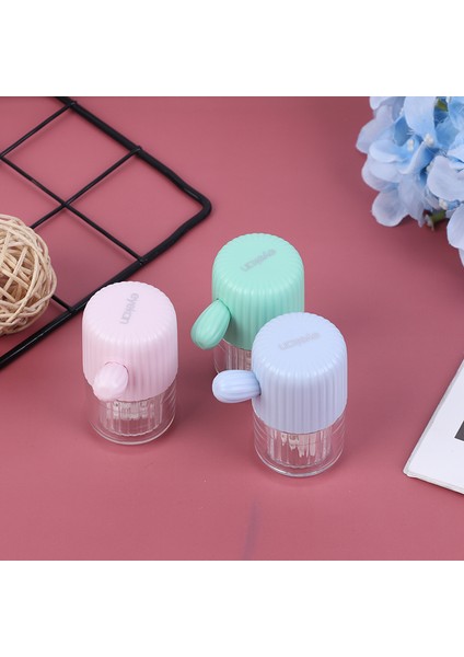 1x Taşınabilir Kontakt Lens Temizleyici Kılıf Kutusu Manuel Rotasyon Yıkama Temizleme Seyahat (Yurt Dışından) indirimleri