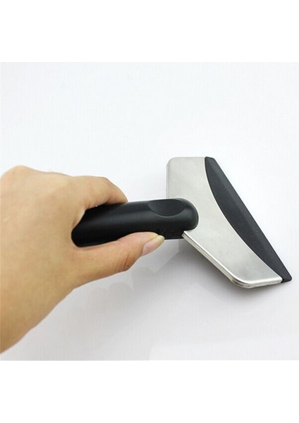 Kaliteli Paslanmaz Çelik Araba Kar Küreği Buz Kazıyıcı Kar Süpürge Temizleme Aracı Kürek Fırçası (Yurt Dışından) fırsatları