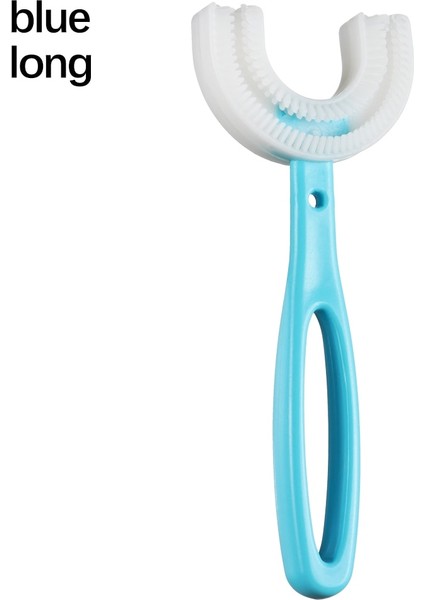 Adet 2-12 Yıl U Şeklinde Çocuk Diş Fırçası Silikon Temizleme Fırçası Mini Kullanışlı Çocuk Diş Yıkama Basit Ağız Bakımı Aracı (Yurt Dışından)