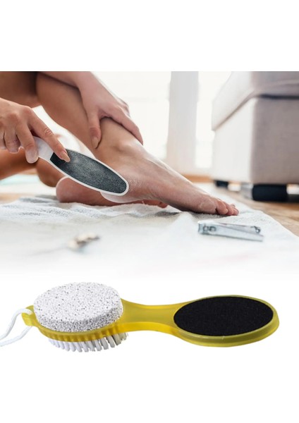 Gri Pedikür Kürek Seti Aracı Ayak Tırnak Temizleme Fırçası Ponza Taşı Kum Kağıt Pedikür Seti Ayaklar Için El Ayak Bakımı Ev Kadın (Yurt Dışından) indirimleri