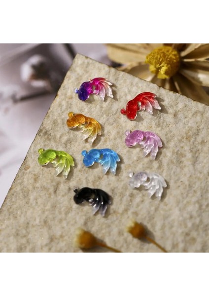 Beyaz Çok Fonksiyonlu Reçine Küçük Balık Charm Kadın Için Nail Art Rhinestone (Yurt Dışından) fırsatları